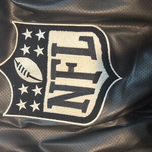 Jeff Hamilton Detroit Lions Black NFL Bomber Jacket